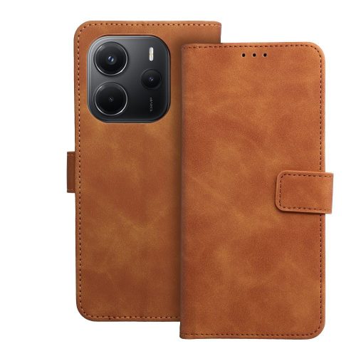 TENDER Book Tok  XIAOMI redmi Note 14 4G (GLOBAL - 164,84mm x 78,15mm x 8,16mm) barna