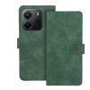 TENDER könyvtok XIAOMI redmi Note 14 4G (GLOBAL - 164,84mm x 78,15mm x 8,16mm) zöld