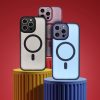 VARIETE MAG COVER tok kompatibilis a MagSafe-fel az IPHONE 13 MINI-hez, sötétkék színben