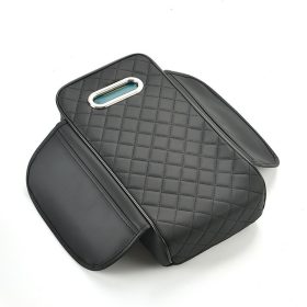 Seat armrest box heightening storage táska fekete
