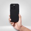 Tok SILICONE 2mm az IPHONE 15 Pro-hoz, MagSafe kompatibilis, fekete