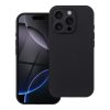 Tok SILICONE 2mm iPhone 15 Pro Max-hoz, MagSafe kompatibilis, fekete