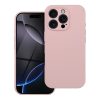 Tok SILICONE 2mm az IPHONE 15 Pro Max-hoz, kompatibilis a MagSafe-dal, homokrózsaszín