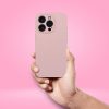 Tok SILICONE 2mm az IPHONE 15 Pro Max-hoz, kompatibilis a MagSafe-dal, homokrózsaszín