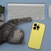 SILICONE 2mm tok IPHONE 16 Pro Max-hoz, MagSafe kompatibilis citromsárga