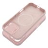 Tok SILICONE 2mm  IPHONE 16 Plus kompatibilis a MagSafe-fel, homokrózsaszín