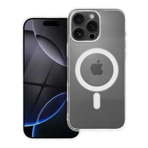 CLEAR tok 2 mm IPHONE 16 Pro Max-hoz kompatibilis MagSafe-fel (kamera védelem) átlátszó