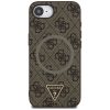 GUESS tok IPHONE 16e-hez (SE 4 2025), kompatibilis a MagSafe-dal GUHMPSE4P4TDPW (PU 4G RingTriangle Logo) barna