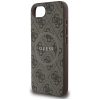 GUESS tok az IPHONE 16e (SE 4 2025) készülékhez, kompatibilis a MagSafe-dal GUHMPSE4G4GFRW (PU 4G Ring Classic Logo) barna