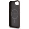 GUESS tok az IPHONE 16e (SE 4 2025) készülékhez, kompatibilis a MagSafe-dal GUHMPSE4G4GFRW (PU 4G Ring Classic Logo) barna