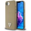 GUESS case for IPHONE 16e (SE 4 2025) compatible with MagSafe GUHMPSE4P4PGRSGW (PU 4G Circle W/ Classic Logo) brown