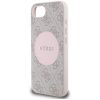 GUESS tok az IPHONE 16e (SE 4 2025) számára, MagSafe kompatibilis GUHMPSE4P4PGRSGP (PU 4G Circle W/ Classic Logo) rózsaszín