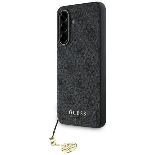 GUESS tok SAMSUNG A56 készülékhez GUHCSA56GF4GGR (PU 4G Charm) fekete