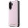 KARL LAGERFELD case for SAMSUNG A56 KLHCSA56PSAFWMCP (Saffiano Metal logo) pink