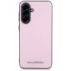 KARL LAGERFELD case for SAMSUNG A56 KLHCSA56PSAFWMCP (Saffiano Metal logo) pink