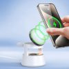 DUZZONA W23 5 az 1-ben Mágneses Vezeték nélküli Töltőállomás bluetooth Hangszóróval