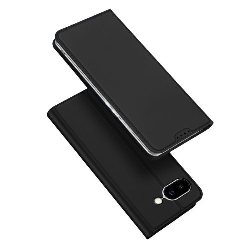 DUX DUCIS pénztárca tok SKIN PRO IPHONE 16e fekete