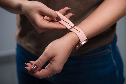 Smartwatch TITMO O-100 (TFT, bluetooth call) pink