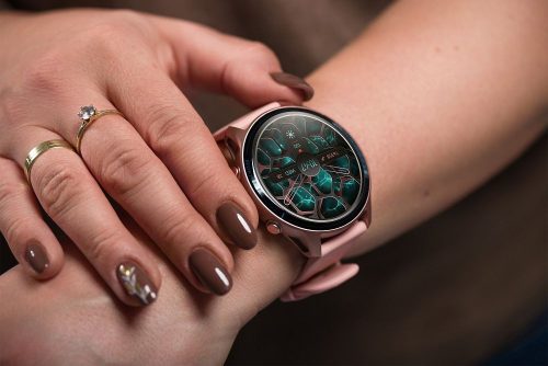 Smartwatch TITMO O-100 (TFT, bluetooth call) pink