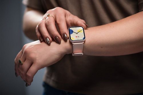 Smartwatch TITMO E-100 (TFT, bluetooth call) pink