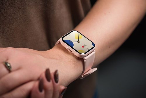 Smartwatch TITMO E-100 (TFT, bluetooth call) pink