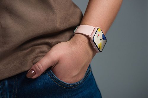 Smartwatch TITMO E-100 (TFT, bluetooth call) pink