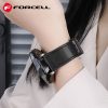 FORCELL F-DESIGN FS20 magnetic eco leather strap for SAMSUNG Watch 22 mm black