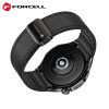 FORCELL F-DESIGN FS20 magnetic eco leather strap for SAMSUNG Watch 22 mm black