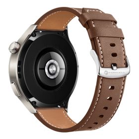   FORCELL F-DESIGN FS21 eco bőr szíj SAMSUNG Watch 20 mm barna