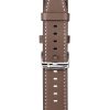 FORCELL F-DESIGN FS21 eco leather strap for SAMSUNG Watch 22 mm brown