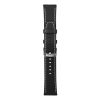 FORCELL F-DESIGN FS21 eco leather strap for SAMSUNG Watch 22 mm black