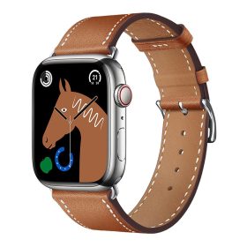   FORCELL F-DESIGN FA20 mágneses eco bőr szíj APPLE Watch 38 / 40 / 41 mm barna