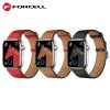 FORCELL F-DESIGN FA20 magnetic eco leather strap for APPLE Watch 38 / 40 / 41 mm brown