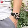 FORCELL F-DESIGN FA20 magnetic eco leather strap for APPLE Watch 42 / 44 / 45 / 49 mm black
