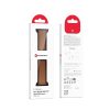 FORCELL F-DESIGN FA21 eco leather strap for APPLE Watch 38 / 40 / 41 mm brown