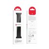 FORCELL F-DESIGN FA21 eco leather strap for APPLE Watch 42 / 44 / 45 / 49 mm black