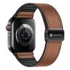 FORCELL F-DESIGN FA21 eco leather strap for APPLE Watch 42 / 44 / 45 / 49 mm brown