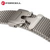FORCELL F-DESIGN FA11 stainless steel strap for APPLE Watch 38 / 40 / 41 mm silver