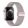 FORCELL F-DESIGN FA14 magnetic stainless steel strap for APPLE Watch 38 / 40 / 41 mm pink