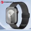 FORCELL F-DESIGN FA14 magnetic stainless steel strap for APPLE Watch 42 / 44 / 45 / 49 mm black
