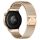 FORCELL F-DESIGN FS10 stailess steel strap for SAMSUNG Watch 20 mm gold