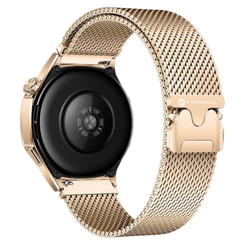 FORCELL F-DESIGN FS10 stailess steel strap for SAMSUNG Watch 20 mm gold