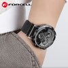 FORCELL F-DESIGN FS10 stailess steel strap for SAMSUNG Watch 20 mm gold