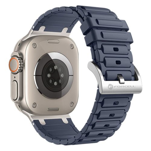 FORCELL F-DESIGN FA06 silicone strap for APPLE Watch 38 / 40 / 41 mm blue