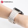 FORCELL F-DESIGN FA06 silicone strap for APPLE Watch 38 / 40 / 41 mm white