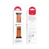 FORCELL F-DESIGN FA06 silicone strap for APPLE Watch 42 / 44 / 45 / 49 mm orange