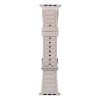 FORCELL F-DESIGN FA06 silicone strap for APPLE Watch 42 / 44 / 45 / 49 mm white
