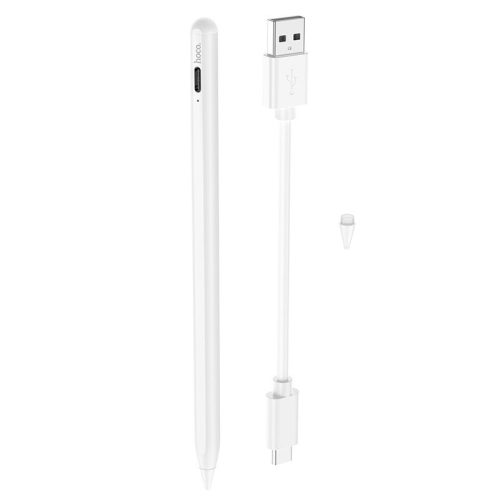 Kapacitív toll táblagéphez aktív Hoco 130 mAh GM109 fehér