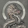 NIMMY case DRAGON compatible with MagSafe for IPHONE 16 Pro Max gray