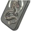 NIMMY case DRAGON compatible with MagSafe for IPHONE 16 Pro Max gray